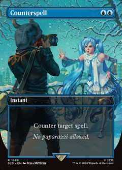 Counterspell Secret Lair Drop - Hatsune Miku